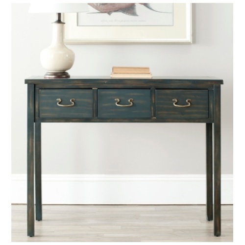 Safavieh Cindy Console Table, Dark Teal