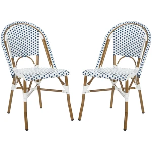 Salcha Indoor/Outdoor French Bistro Side Chair, Set of 2