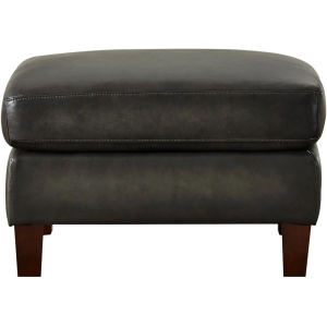 Savannah Leather Ottoman