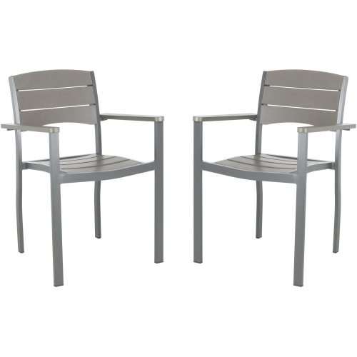 Serapis Outdoor Stackable Chair: Set of 2