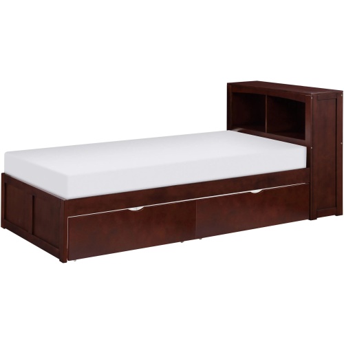 Shannon Headboard Cubby W/ Underbed Drawer Storage Bed