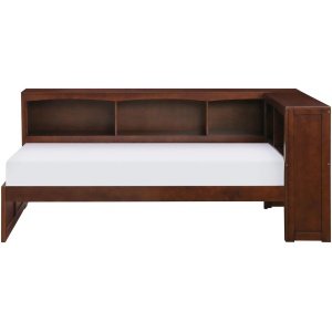 Shannon Headboard Storage Cubby With Bookcase Bed