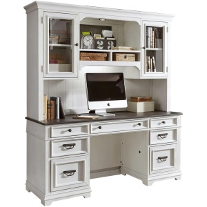 Shelby Writing Desk w/ Hutch