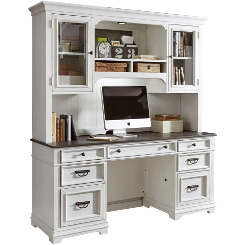 Shelby Writing Desk w/ Hutch