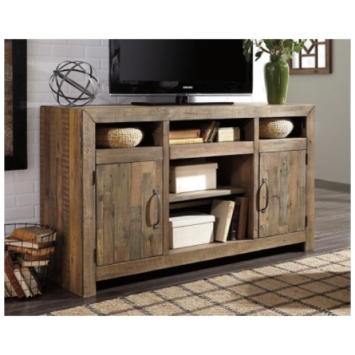 "Sommerford 62" TV Stand", Brown