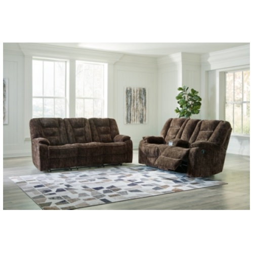 Soundwave Sofa and Loveseat, Chocolate