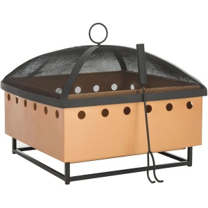 Suave Square Outdoor Fire Pit