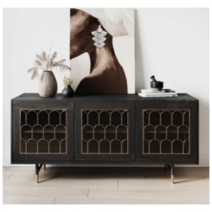 TOV Funiture Gatsby Buffet , Black