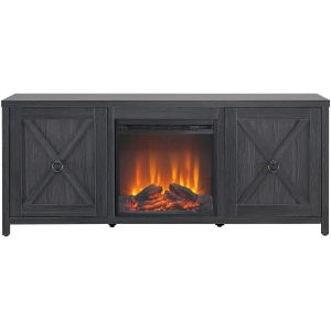 Taylor TV Stand with Log Fireplace