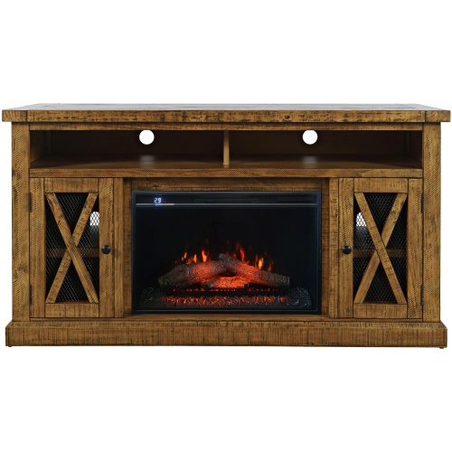 Telluride TV stand w/ Electric Fireplace
