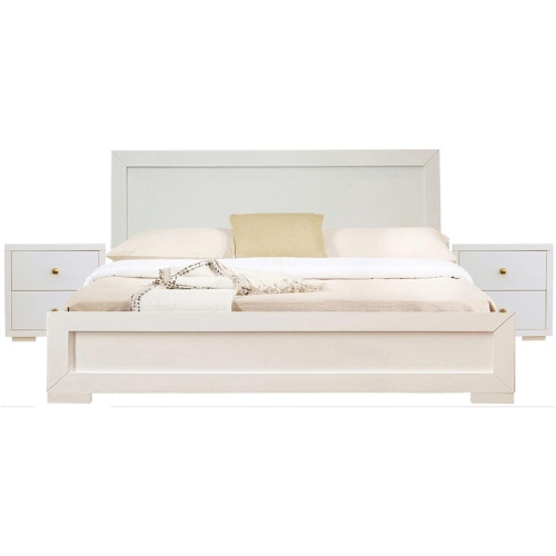 Trent Platform Bed with 2 Nightstands