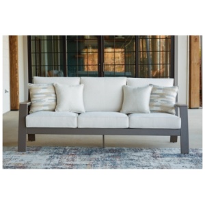 Tropicava Nuvella Outdoor Sofa, Taupe/White