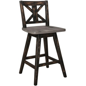 Trouvaille Counter Height Swivel Dining Chair