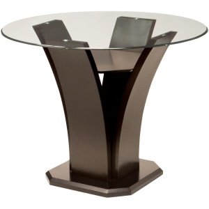 Venice 48" Glass Counter-Height Dining Table