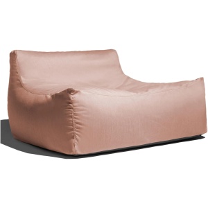 Veridiana Outdoor Bean Bag Loveseat / Modern Patio Sofa