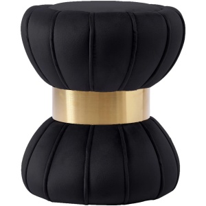 Vino Velvet Ottoman/Stool