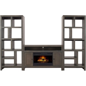 Warren 3pc 52" Fireplace Entertainment Wall