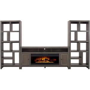 Warren 3pc 72" Fireplace Entertainment Wall