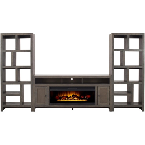 Warren 3pc 72" Fireplace Entertainment Wall