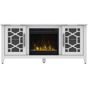 Winder TV Console with Electric Fireplace