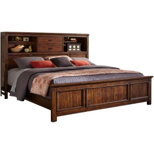 Wolf Creek King Bookcase Bed