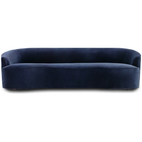 Yasmin 84" Fabric Sofa, Admiral Velvet