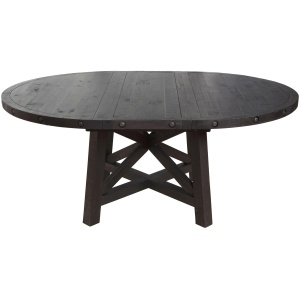 Zabela Round Dining Table w/ Leaf