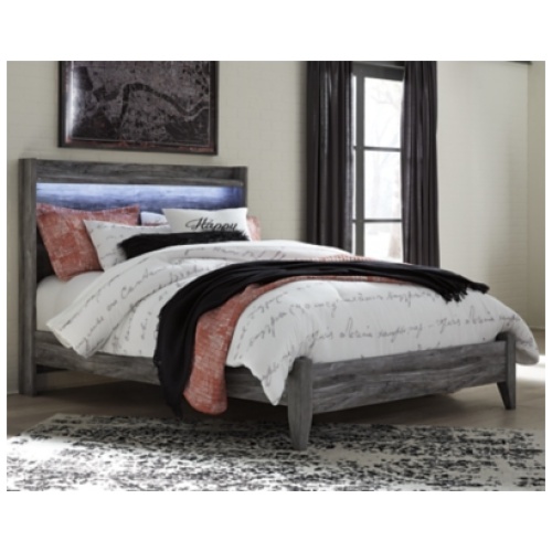 Baystorm Queen Panel Bed, Gray