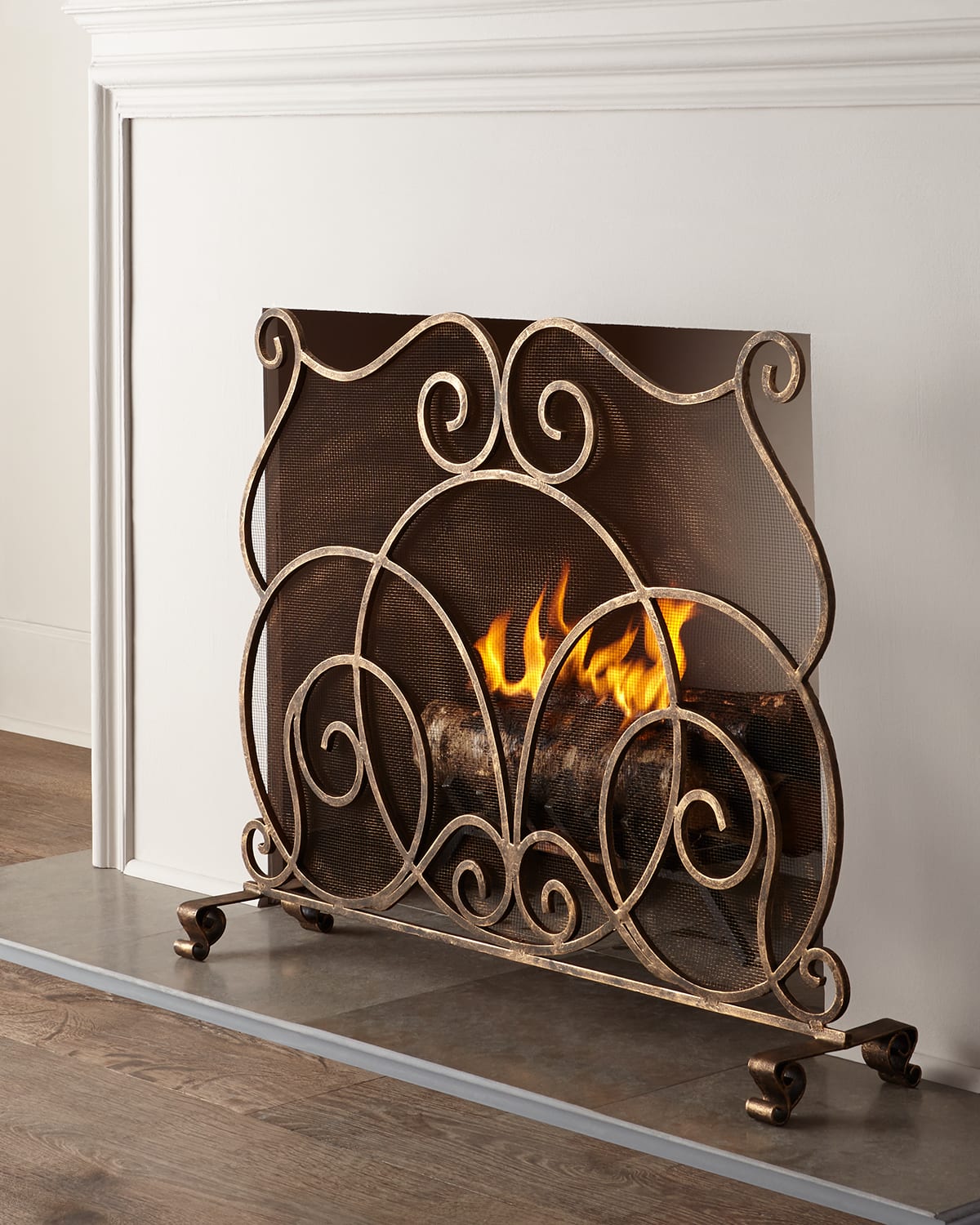 Lyrical Fireplace Screen