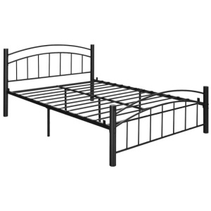 Modern Platform Bed with Headboard and Footboard-Full Size