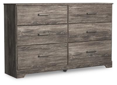 Ralinksi 6 Drawer Dresser, Gray