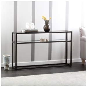 Southern Enterprises Furniture Baldrick Console Table, Black