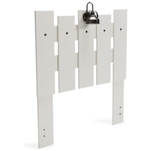 Vaibryn Full Panel Headboard, White
