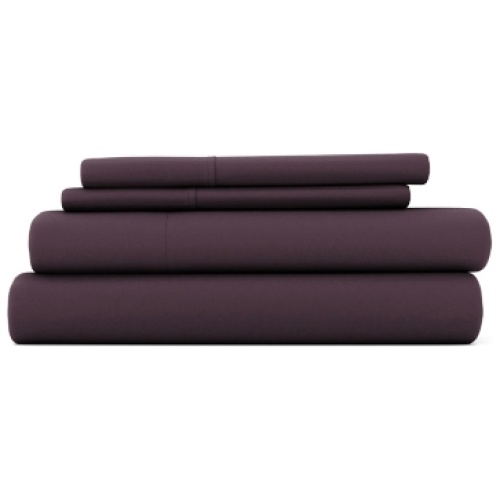 iEnjoy Home Premium Ultra Soft King Bed Sheet Set, Purple