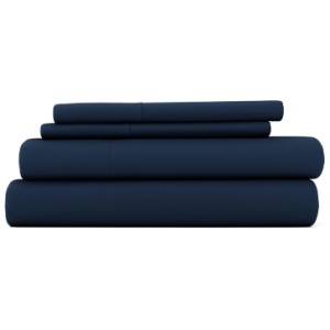 iEnjoy Home Premium Ultra Soft Twin Sheet Set, Navy