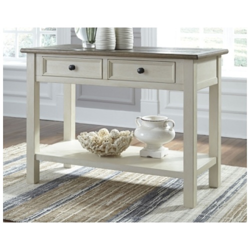 Bolanburg Sofa/Console Table, Two-tone