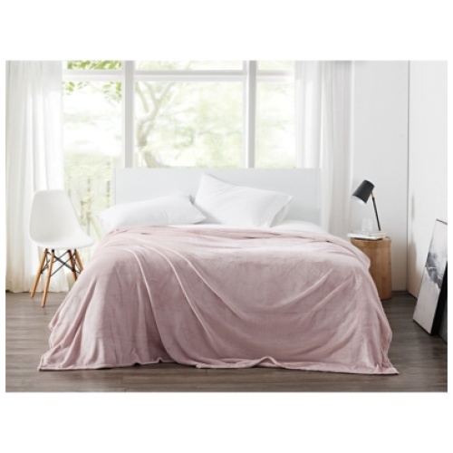 Cannon Plush Blush Twin XL Blanket