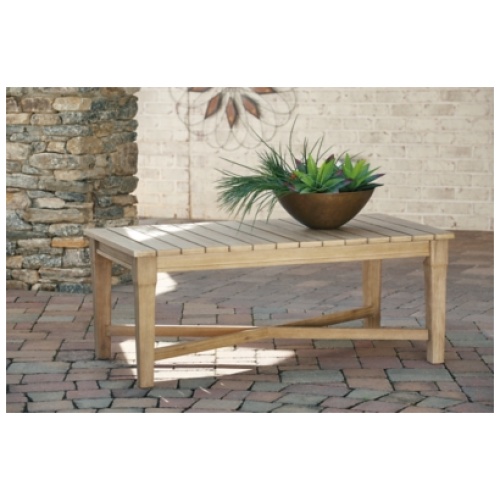 Carter Hall Outdoor Coffee Table, Beige