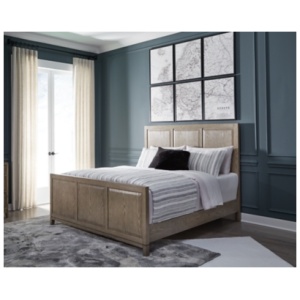 Chrestner King Panel Bed, Gray