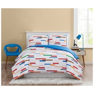 Crayola Serpentine 2 Piece Twin Comforter Set, Multi