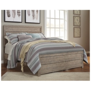 Culverbach Queen Panel Bed, Gray