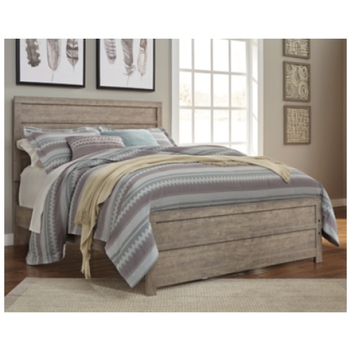 Culverbach Queen Panel Bed, Gray