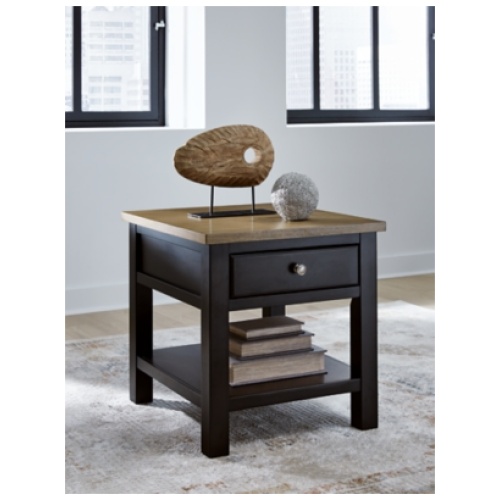 Drazmine End Table, Brown