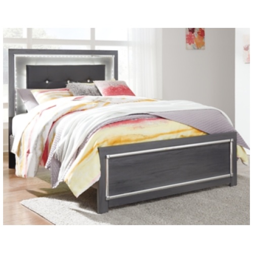 Lodanna Full Panel Bed, Gray