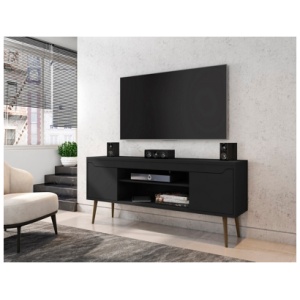 Manhattan Comfort 63" Bradley TV Stand, Black