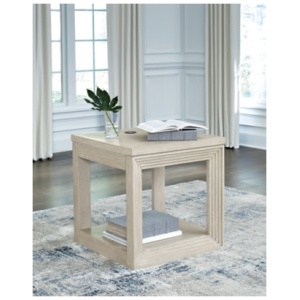 Marxhart End Table, Bisque