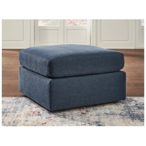Modmax Performance Fabric Oversized Accent Ottoman, Ink