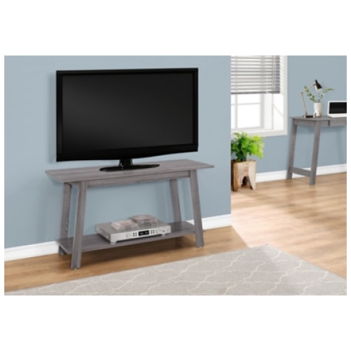 Monarch Specialties 42" TV Stand, Gray