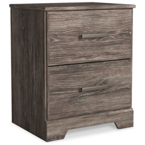 Ralinksi 21" 2 Drawer Nightstand, Gray