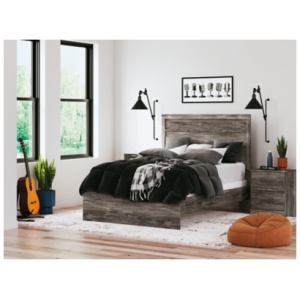 Ralinksi Full Panel Bed, Gray